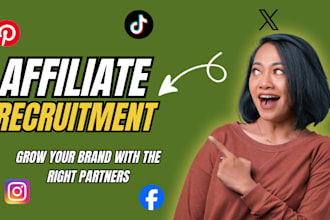 find and recruit affiliates for your brand