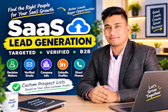 generate targeted b2b saas leads for your business lead gen