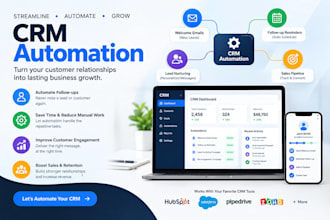 setup crm automations zoho
