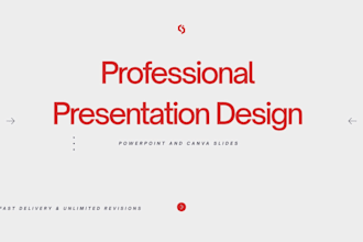 design professional powerpoint and canva presentations