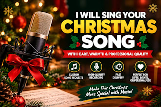 sing your christmas song