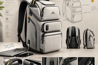 design custom bag, tote bag and packaging design
