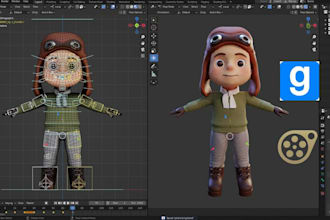 fix, edit and customize your garrys mod gmod player model ragdoll