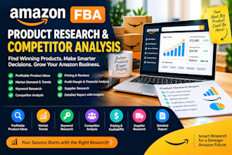 do amazon fba product research and competitor analysis
