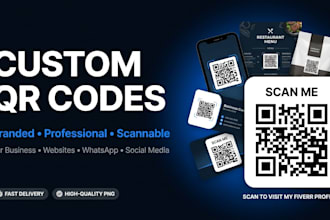 create custom dynamic qr code with logo for your business