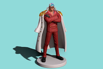 do 3d character models, dnd miniature 3d figurine custom stl file toy 3dprinting