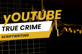 write a detailed youtube true crime script
