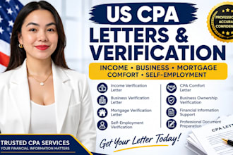 provide CPA confirmation letters, reviewed audited financial statements