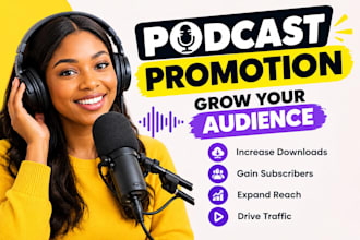promote your podcast get organic downloads and listeners youtube podcast promo