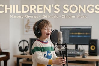 create children songs, nursery rhymes, kid music, kid songs