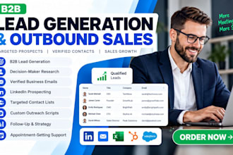 do b2b lead generation, sales prospecting and appointment setting