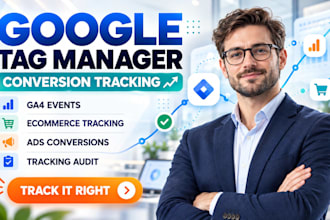 google tag manager conversion tracking audit analytics 4 ga4 ecommerce tracking
