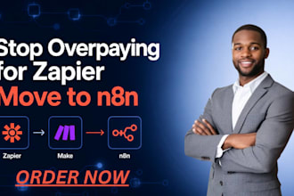 migrate your zapier or make automations to n8n and cut monthly costs