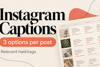generate engaging instagram captions and hashtags