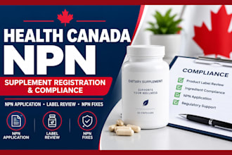 do health canada npn registration, npn canada compliance, npn  fixes