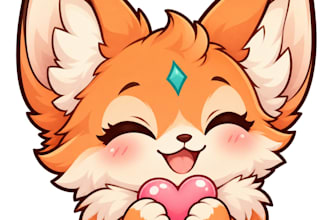 create custom ai assisted emotes and stickers for your community
