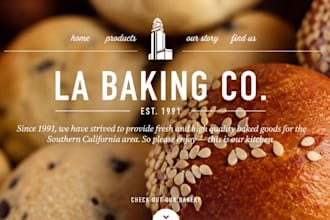 build wix bakery website custom cake dessert catering online order website