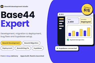 base44 expert base44migration and deployment base44 bug fix supabase