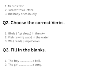 create english worksheets for kids