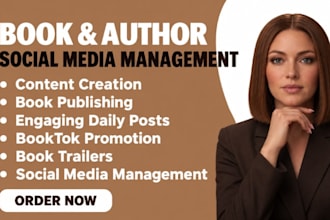 do booktok marketing book promotion and author social media management