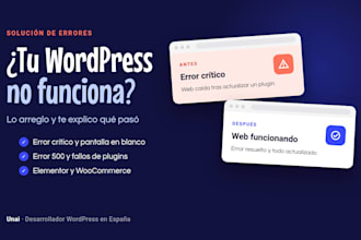 la solución de errores de tu wordpress, elementor y woocommerce