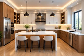 3d cad kitchen cabinet design, architectural millwork blueprints, shop drawings