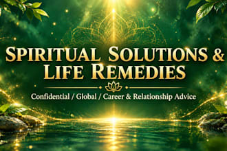 solve your life, marriage, and career problems with powerful spiritual remedies