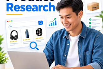 do amazon virtual assistent for product resarch and listing