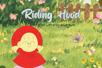 a book cover for story book