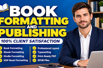 do professional book formatting, kpd book publishing, paperback, and kindle book