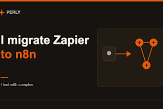 migrate zapier to n8n or make to n8n and test it before delivery
