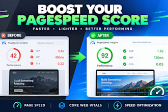 boost google page speed insights score and website speed