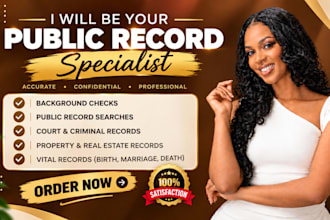 conduct a background check on any US citizen