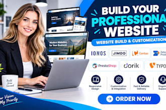 build ionos jimdo contao zeta producer prestashop dorik typo3 shopify website