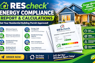 rescheck report and residential energy compliance, texas rescheck