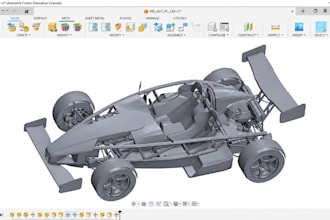 3d car model widebody kit automotive interior rc design 3d printed car body part