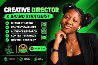 be your creative director brand strategist visual strategist for content