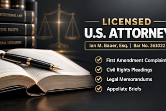draft a persuasive first amendment legal memorandum