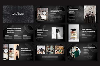 design academic seminar pitch deck game investor slide sports event presentation