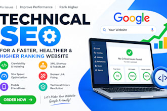 fix technical SEO, crawling, indexing and website errors