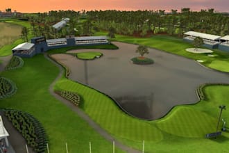 design 2d and 3d golf course, mini golf, putting green and golf simulator