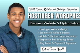 build wordpress website design wordpress migration hostinger wordpress website