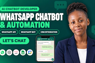 build whatsapp chatbot ai chatbot whatsapp automation whatsapp api whatsapp bot