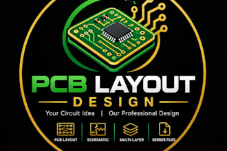 design a professional pcb layout, schematic, and pcb board