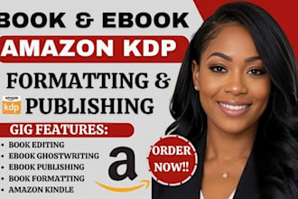 do amazon kdp book formatting, book interior design, paperback, book publishing