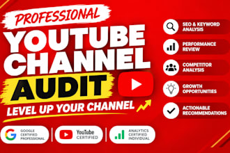 audit and review your youtube channel to boost growth