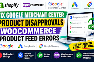 fix google merchant center product disapprovals woocommerce product feed errors