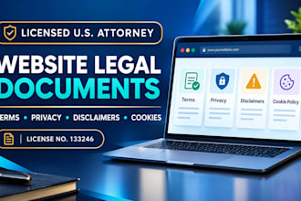 prepare professional privacy policies for websites and apps
