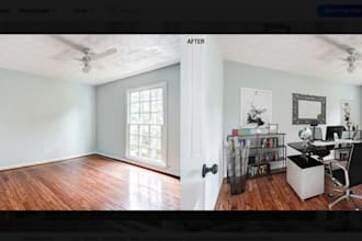 do real estate virtual staging, renovation, decluttering, outdoor staging