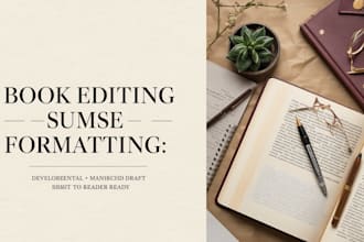 edit format coach book, edit manuscript developmental coaching ebook formating